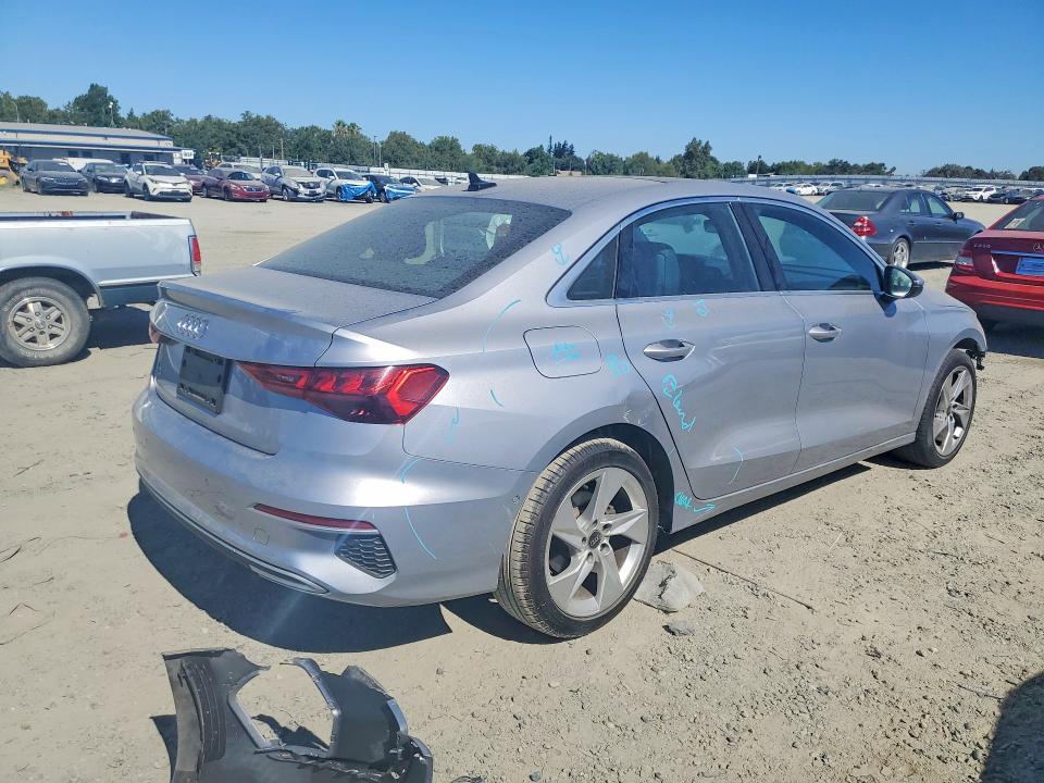 2024 Audi A3 VIN WAUAUDGY1RA067383 COPART salvage auction — FRONT END, Salvage Title, sold $8,000 on 2026-09-15 (photo 3)