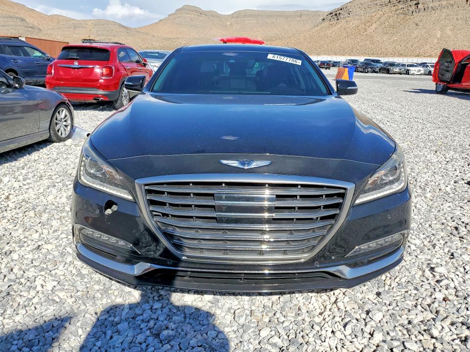 2018 Genesis VIN KMHGN4JE5JU234271 COPART salvage auction — REAR END, NV - SALVAGE TITLE, sold $3,850 on 2026-08-03 (photo 5)