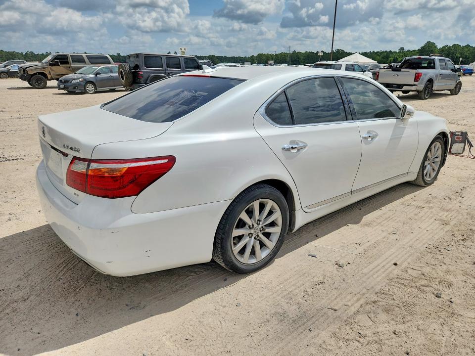 2012 Lexus Ls VIN JTHCL5EFXC5013889 COPART salvage auction — FRONT END, TX - CERTIFICATE OF TITLE, sold $725 on 2026-07-28 (photo 3)