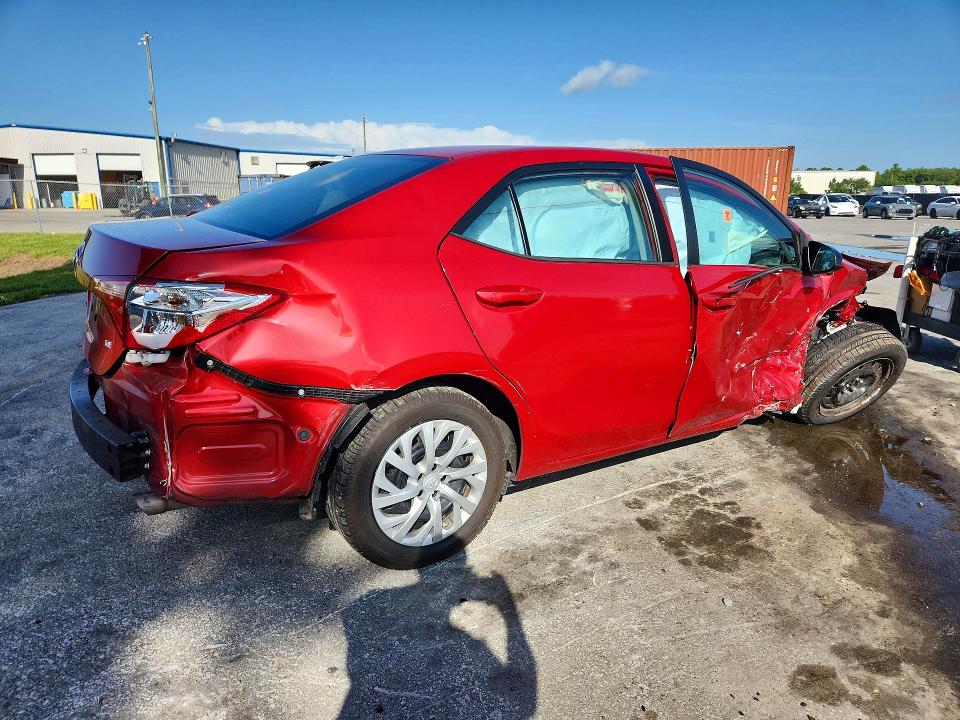 2018 Toyota Corolla VIN 5YFBURHE0JP849473 COPART salvage auction — FRONT END, FL - CERTIFICATE OF DESTRUCTION, sold $850 on 2026-07-30 (photo 3)
