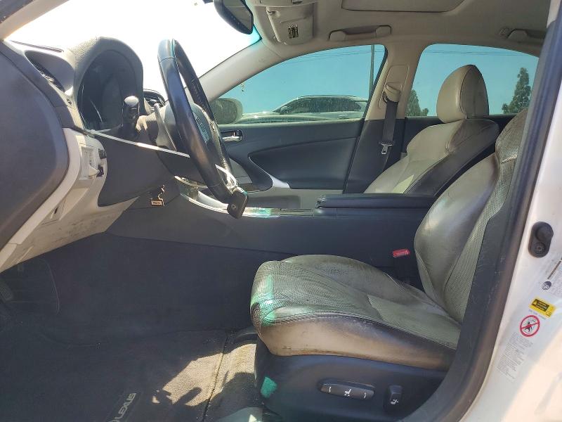 2011 Lexus Is 250 VIN JTHBF5C20B5144279 COPART salvage auction — NORMAL WEAR, Ca - Dis/Dlr/Exp Only Clean Title, sold $1,100 on 2026-07-23 (photo 7)