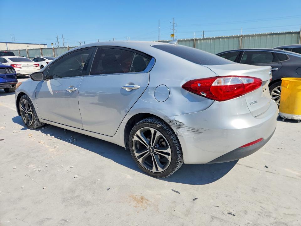 2016 Kia Forte VIN KNAFX4A88G5545116 COPART salvage auction — REAR END, Tx - Salvage Vehicle Title, sold $2,000 on 2026-07-28 (photo 2)