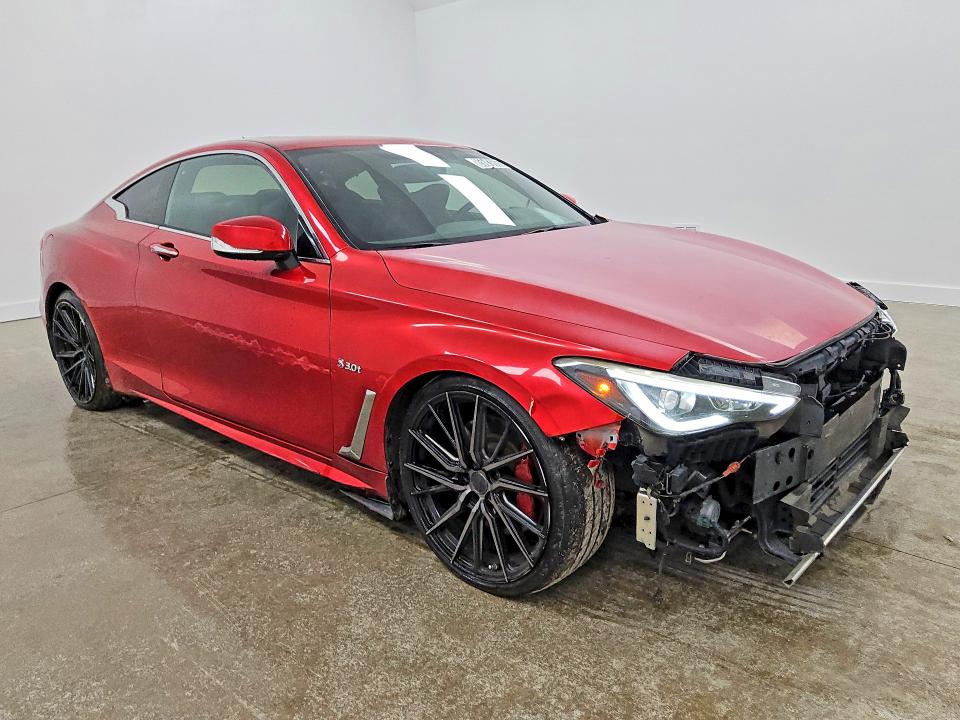2017 Infiniti Q60 VIN JN1FV7EK5HM610773 COPART salvage auction — FRONT END, GA - CERTIFICATE OF TITLE, sold $525 on 2026-07-30 (photo 4)