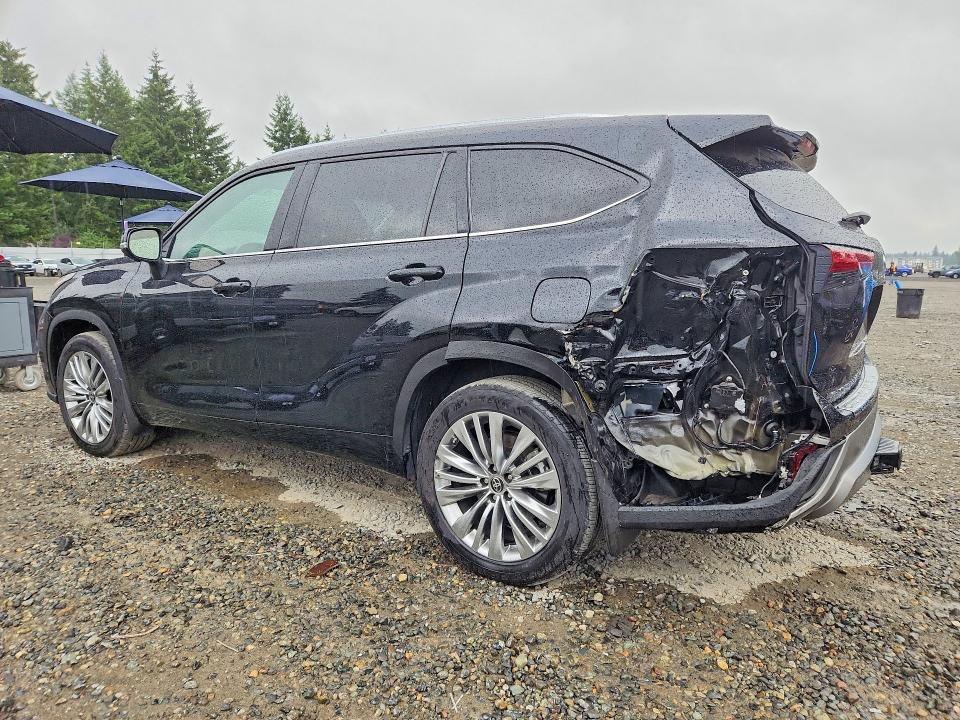 2024 Toyota Highlander VIN 5TDKDRBH4RS528820 COPART salvage auction — REAR END, Wa - Bill Of Sale, sold $19,500 on 2026-07-26 (photo 2)
