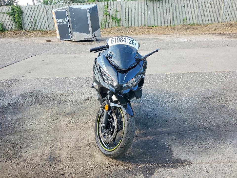 2021 Kawasaki Ex VIN JKAEXKG18MDAE0720 COPART salvage auction — NORMAL WEAR, MN - CERT OF TITLE-SALVAGE, sold $1,500 on 2026-07-30 (photo 2)