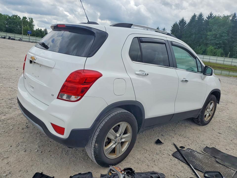 2018 Chevrolet Trax VIN KL7CJPSB0JB709368 COPART salvage auction — FRONT END, Ny - Mv-907A Salvage Certificate, sold $1,300 on 2026-07-20 (photo 3)