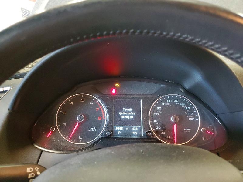 2014 Audi Q5 VIN WA1LFAFP5EA036378 COPART salvage auction — MECHANICAL, Mi - Dealer Only Clean Title, sold $800 on 2026-07-31 (photo 9)