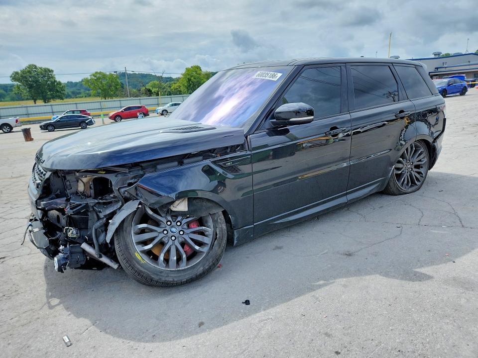 2016 Land rover RANGE ROVER VIN SALWS2VF5GA576600 COPART salvage auction — FRONT END, Salvage Title, sold $3,850 on 2026-08-20 (photo 1)