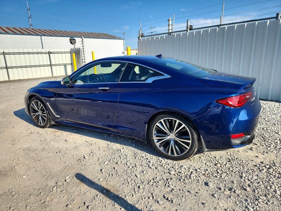 2018 Infiniti Q60 VIN JN1EV7EL4JM390780 COPART salvage auction — MINOR DENT/SCRATCHES, Oh - Certificate Of Title, sold $7,400 on 2026-07-31 (photo 2)