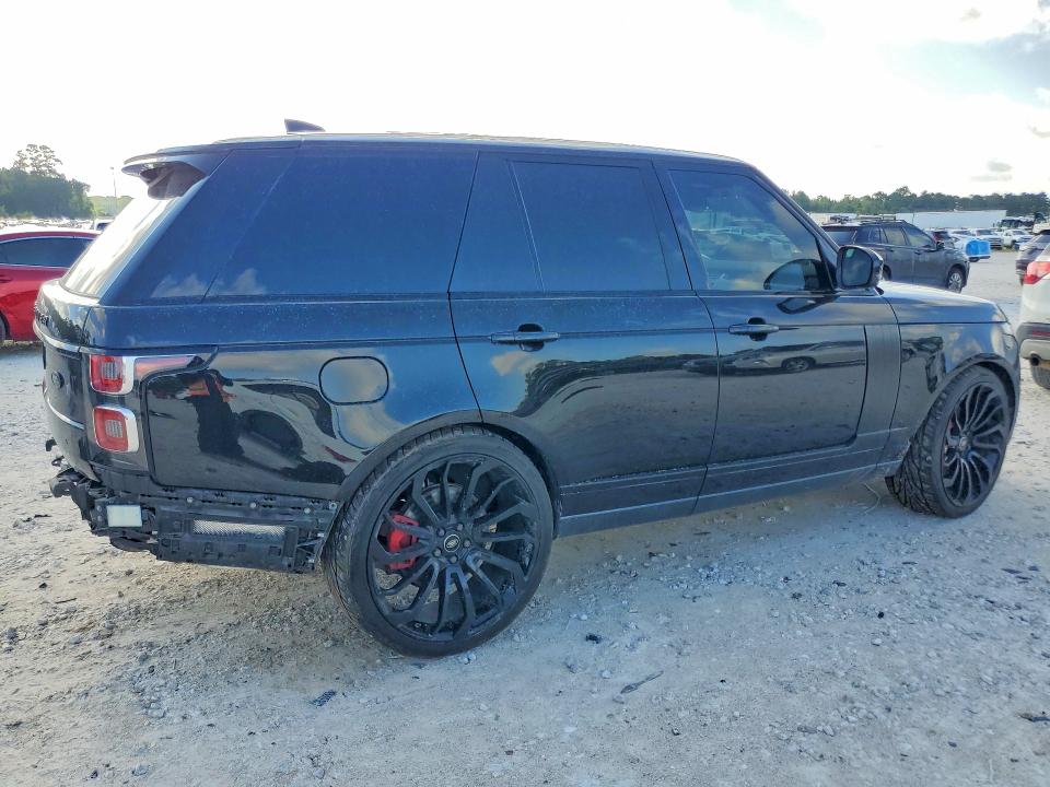 2020 Land rover RANGE ROVER VIN SALGS2RU2LA591434 COPART salvage auction — REAR END, Tx - Certificate Of Title, sold $21,300 on 2026-09-22 (photo 3)