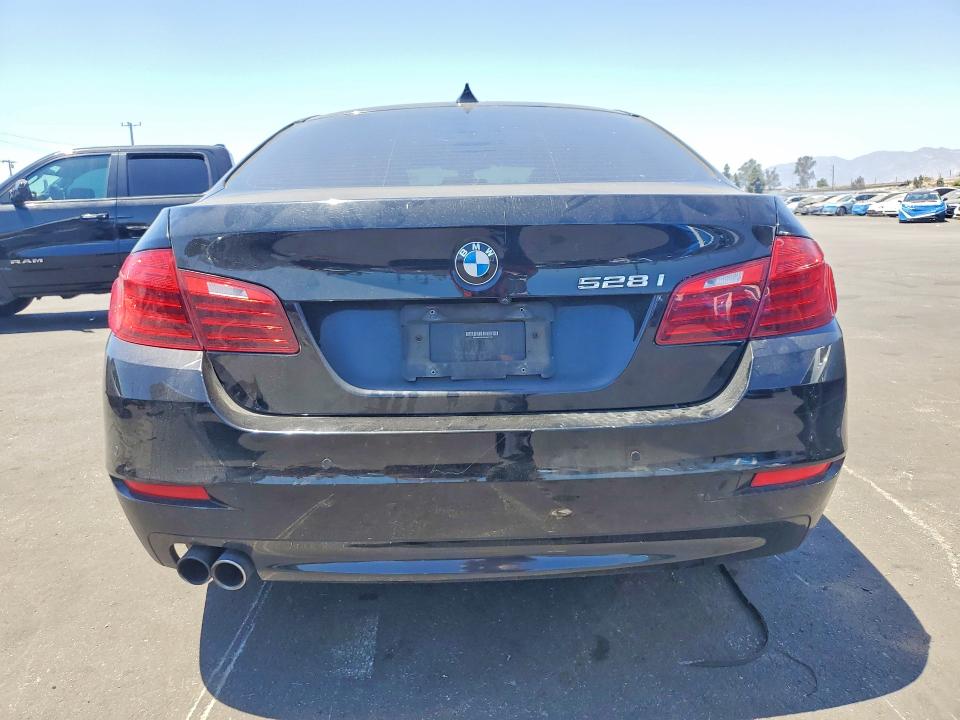 2016 BMW 5er VIN WBA5A5C54GG351130 COPART salvage auction — FRONT END, Ca - Acq Bos - Post Sale - Salvage, sold $900 on 2026-07-29 (photo 6)