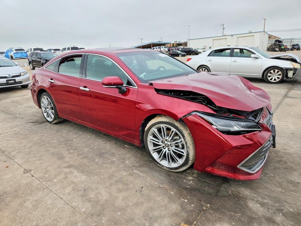2021 Toyota Avalon VIN 4T1DZ1FB7MU061118 COPART salvage auction — FRONT END, TX - SALVAGE VEHICLE TITLE, sold $8,700 on 2026-08-19 (photo 4)