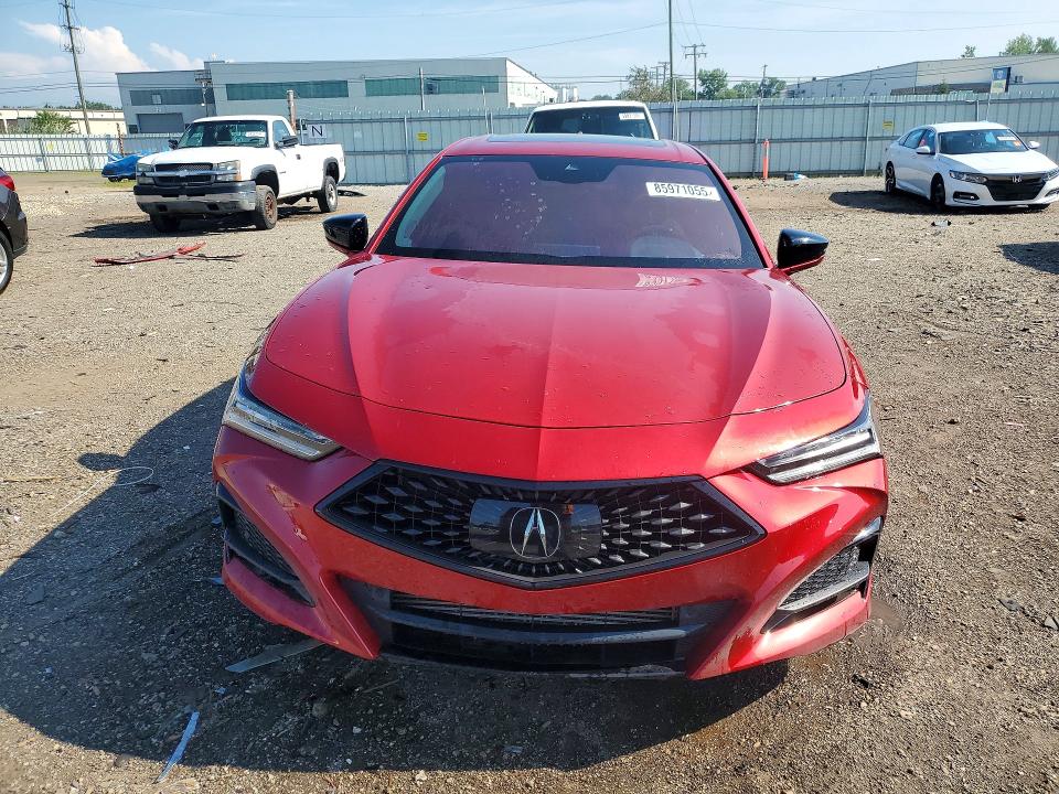 2023 Acura Tlx VIN 19UUB5F56PA005463 COPART salvage auction — VANDALISM, IL - SALVAGE CERTIFICATE, sold $14,500 on 2026-07-22 (photo 5)