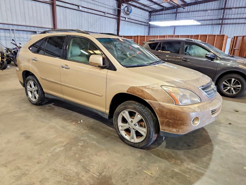 2008 Lexus Rx 400h VIN JTJGW31U682007029 COPART salvage auction — NORMAL WEAR, FL - CERTIFICATE OF TITLE, sold $1,050 on 2026-07-20 (photo 4)