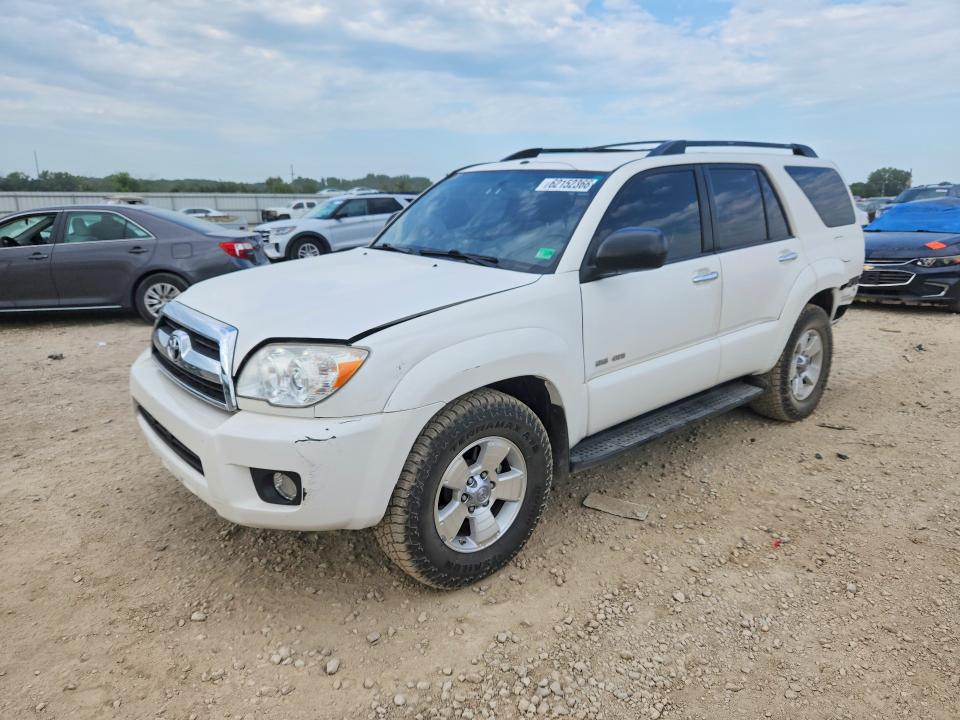 2008 Toyota 4runner VIN JTEBU14R38K004485 COPART salvage auction — REAR END, MO - SALVAGE CERTIFICATE OF TITLE, sold $7,400 on 2026-07-27 (photo 1)