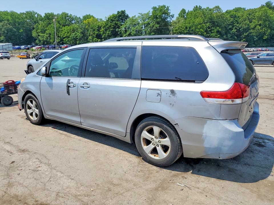 2011 Toyota Sienna VIN 5TDKK3DC8BS066997 COPART salvage auction — FRONT END, Ny - Certificate Of Title, sold $1,450 on 2026-07-09 (photo 2)