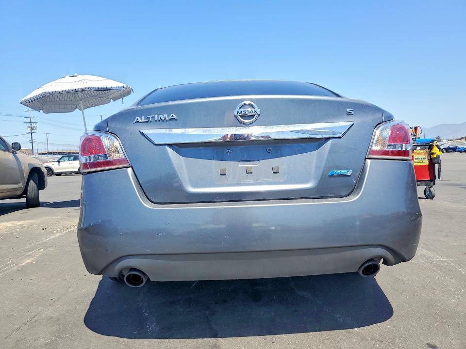 2014 Nissan Altima VIN 1N4AL3AP0EN258480 COPART salvage auction — REAR END, Ca - Salvage Certificate, sold $750 on 2026-07-29 (photo 6)