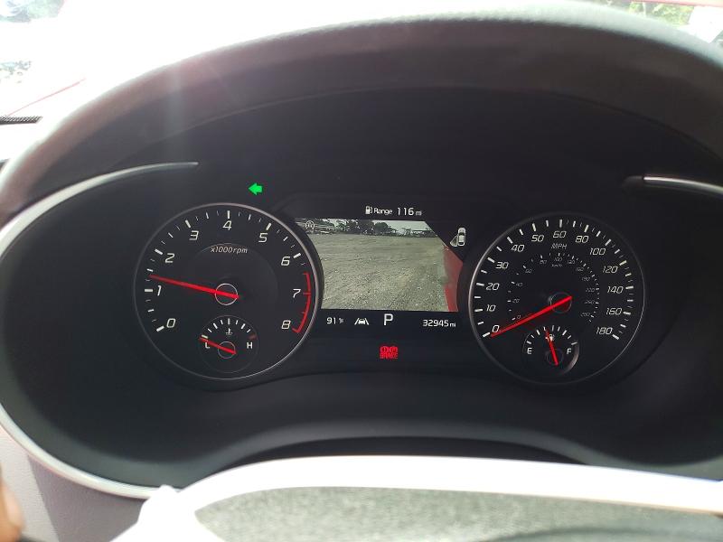 2023 Kia Stinger VIN KNAE55LCXP6130642 COPART salvage auction — FRONT END, Nj - Cert Of Title-Salvage, sold $9,800 on 2026-07-30 (photo 9)