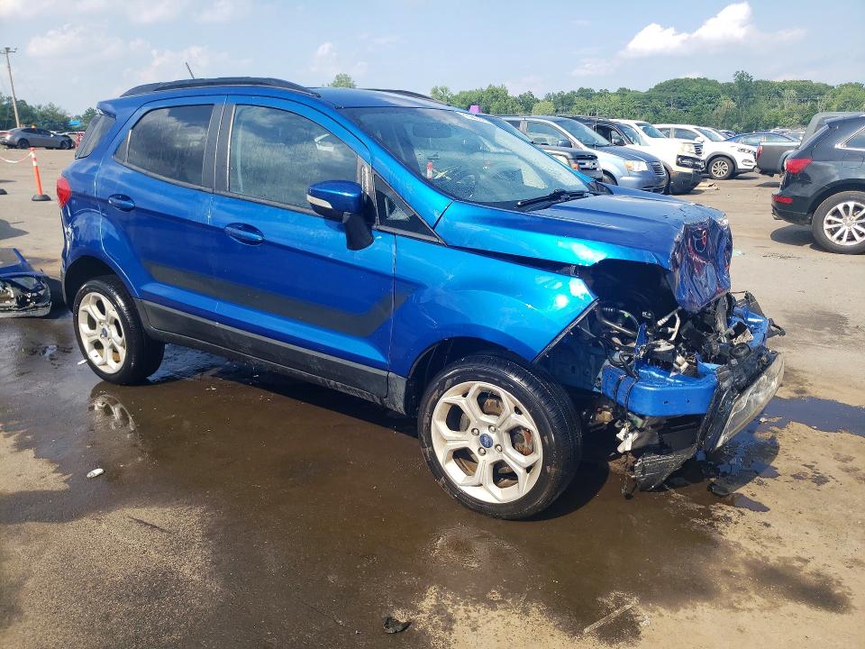 2021 Ford Ecosport VIN MAJ6S3GL9MC405838 COPART salvage auction — FRONT END, Ct - Cert Of Title-Salvage, sold $675 on 2026-07-31 (photo 4)