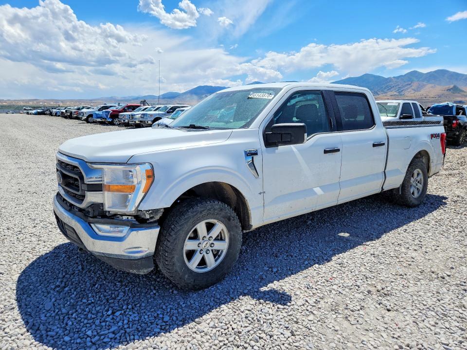 2021 Ford F-150 VIN 1FTFW1E81MFB32393 COPART salvage auction — FRONT END, Ut - Salvage Certificate, sold $10,300 on 2026-07-28 (photo 1)
