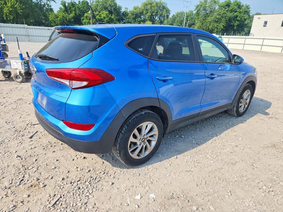 2017 Hyundai Tucson VIN KM8J23A45HU548433 COPART salvage auction — FRONT END, Oh - Cert Of Title-Salvage, sold $1,300 on 2026-07-24 (photo 3)