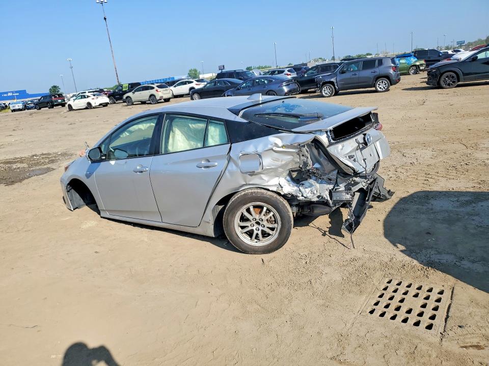 2020 Toyota Prius VIN JTDKARFU2L3107977 COPART salvage auction — STRIPPED, Mi - Certificate Of Title, sold $450 on 2026-07-14 (photo 2)