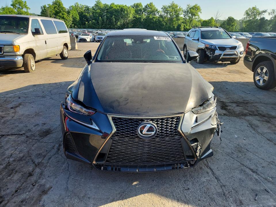 2017 Lexus Is VIN JTHCM1D21H5016272 COPART salvage auction — FRONT END, Ny - Mv-907A Salvage Certificate, sold $4,400 on 2026-07-07 (photo 5)