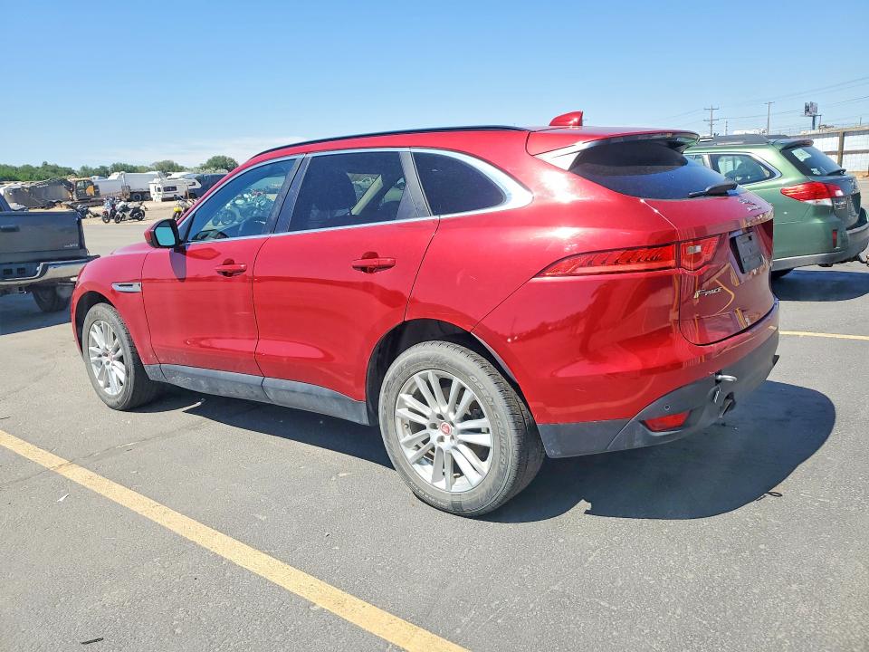 2018 Jaguar F-pace VIN SADCK2FX8JA245250 COPART salvage auction — SIDE, Wv - Certificate Of Title, sold $3,350 on 2026-07-16 (photo 2)