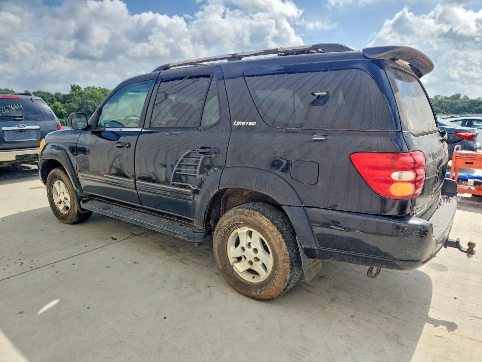2001 Toyota Sequoia VIN 5TDZT38A31S047681 COPART salvage auction — NORMAL WEAR, Ga - Certificate Of Title, sold $525 on 2026-07-30 (photo 2)