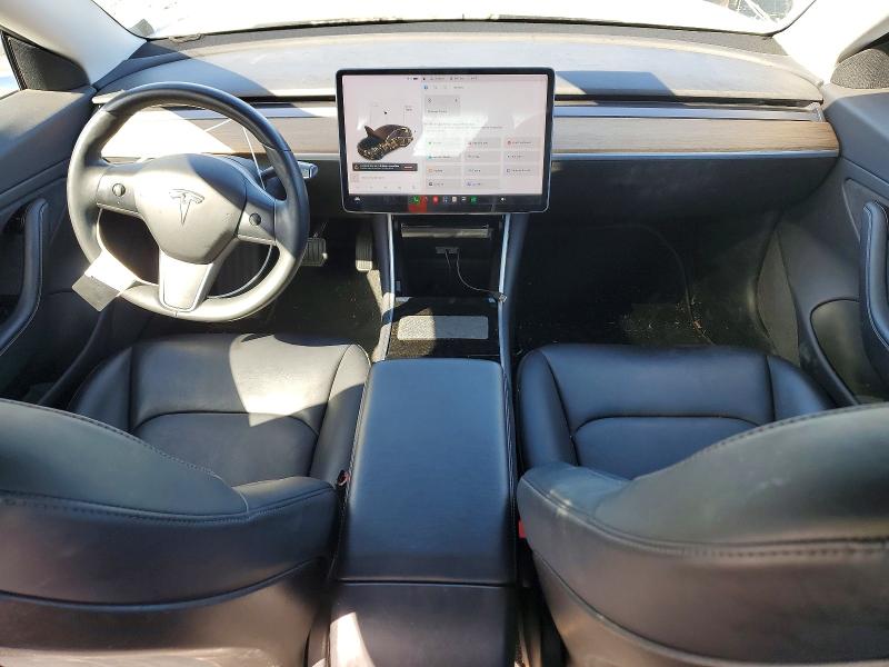 2018 Tesla Model 3 VIN 5YJ3E1EA1JF014773 COPART salvage auction — FRONT END, Ca - Salvage Certificate, sold $3,650 on 2026-07-24 (photo 8)