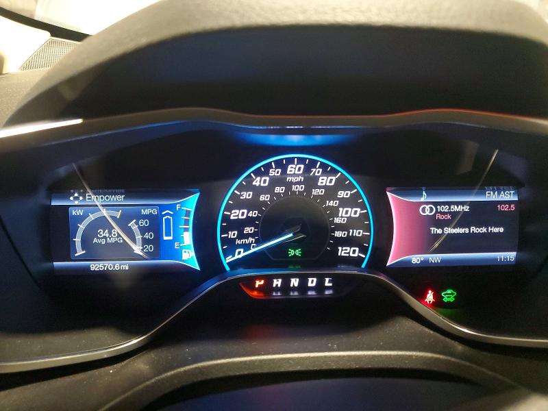 2014 Ford C-max VIN 1FADP5AU4EL500427 COPART salvage auction — MECHANICAL, Oh - Certificate Of Title, sold $450 on 2026-07-15 (photo 9)