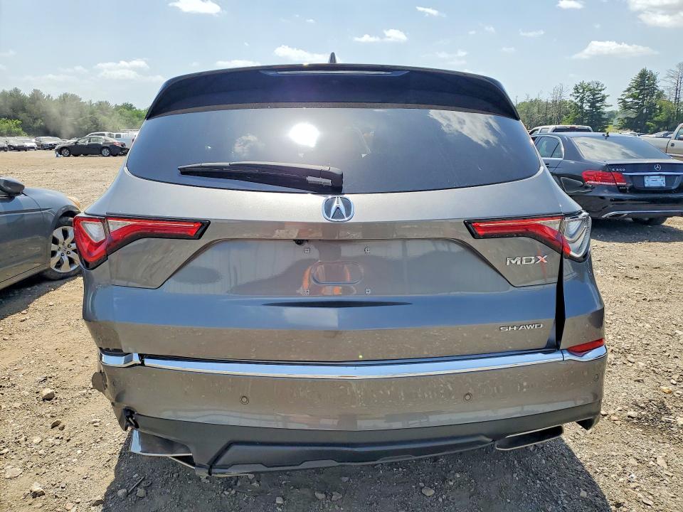 2024 Acura Mdx VIN 5J8YE1H45RL002096 COPART salvage auction — FRONT END, Tn - Certificate Of Title, sold $12,500 on 2026-07-27 (photo 6)