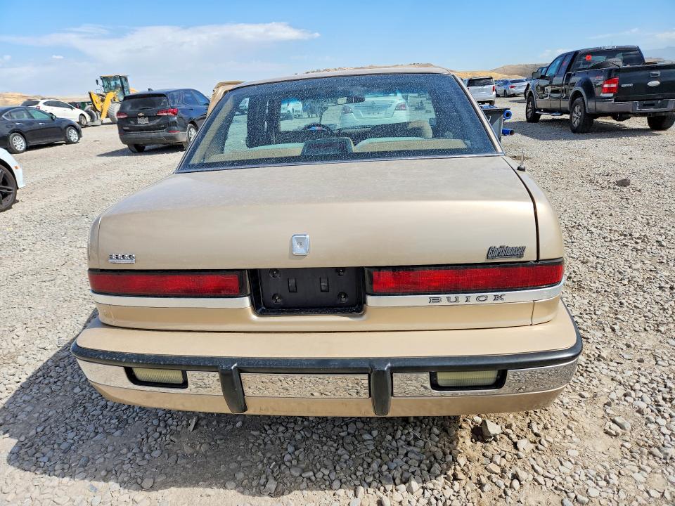 1992 Buick Regal VIN 2G4WD54L4N1440472 COPART salvage auction — SIDE, Ut - Salvage Certificate, sold $150 on 2026-07-31 (photo 6)