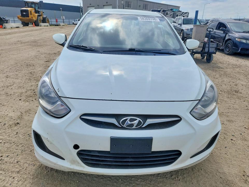 2012 Hyundai Accent VIN KMHCT5AE1CU014624 COPART salvage auction — SIDE, Ab - Bos - Salvage, sold $825 on 2026-07-16 (photo 5)