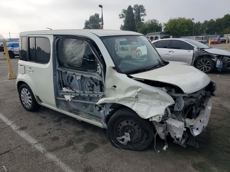 2009 Nissan Cube VIN JN8AZ28R69T127697 COPART salvage auction — FRONT END, Ca - Salvage Certificate, sold $275 on 2026-07-31 (photo 4)
