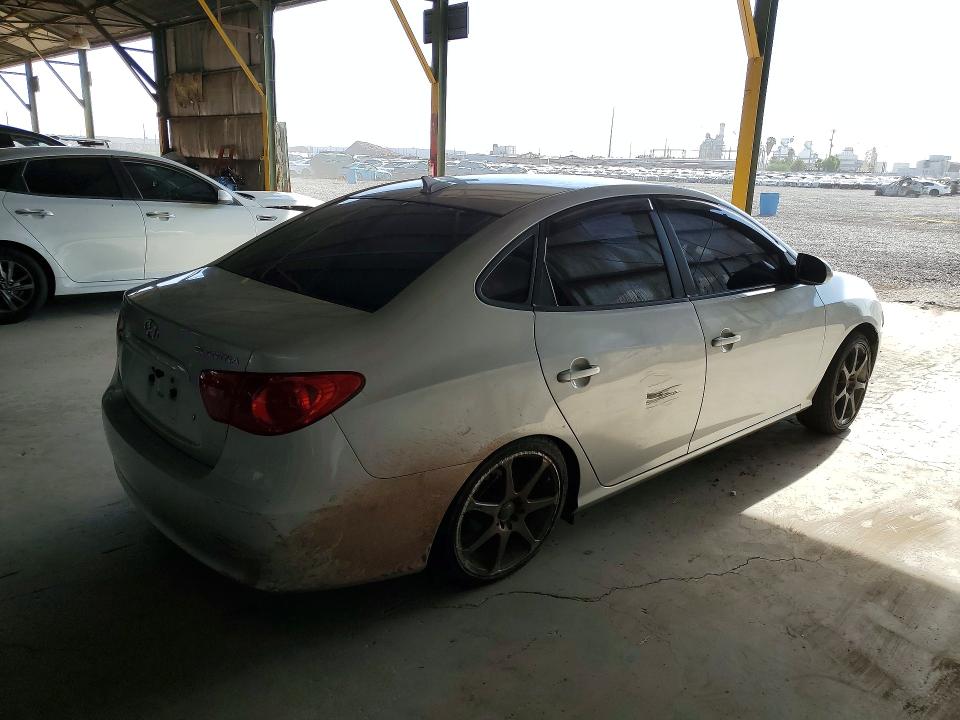 2009 Hyundai Elantra VIN KMHDU46D59U800317 COPART salvage auction — REAR END, AZ - CERT OF TITLE - SALVAGE, sold $275 on 2026-07-22 (photo 3)