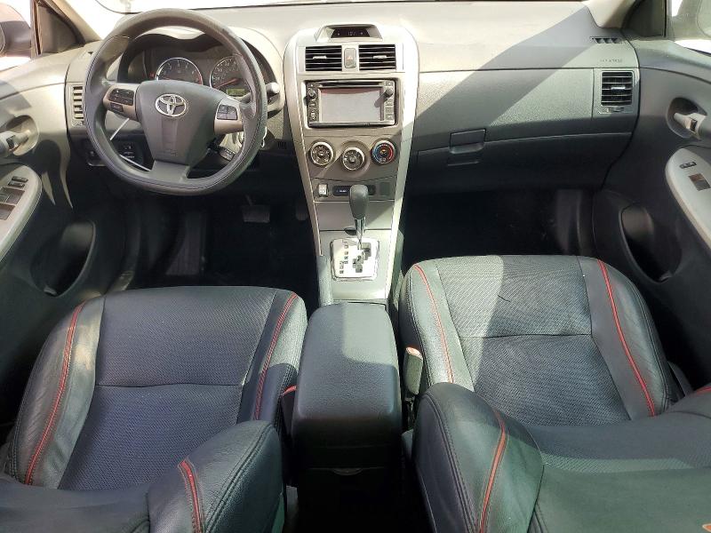 2013 Toyota Corolla VIN 5YFBU4EE1DP084057 COPART salvage auction — FRONT END, TX - SALVAGE VEHICLE TITLE, sold $2,050 on 2026-07-28 (photo 8)