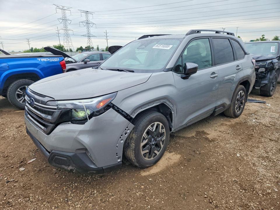 2025 Subaru Forester VIN JF2SLDDC6SH534458 — COPART salvage auction photo