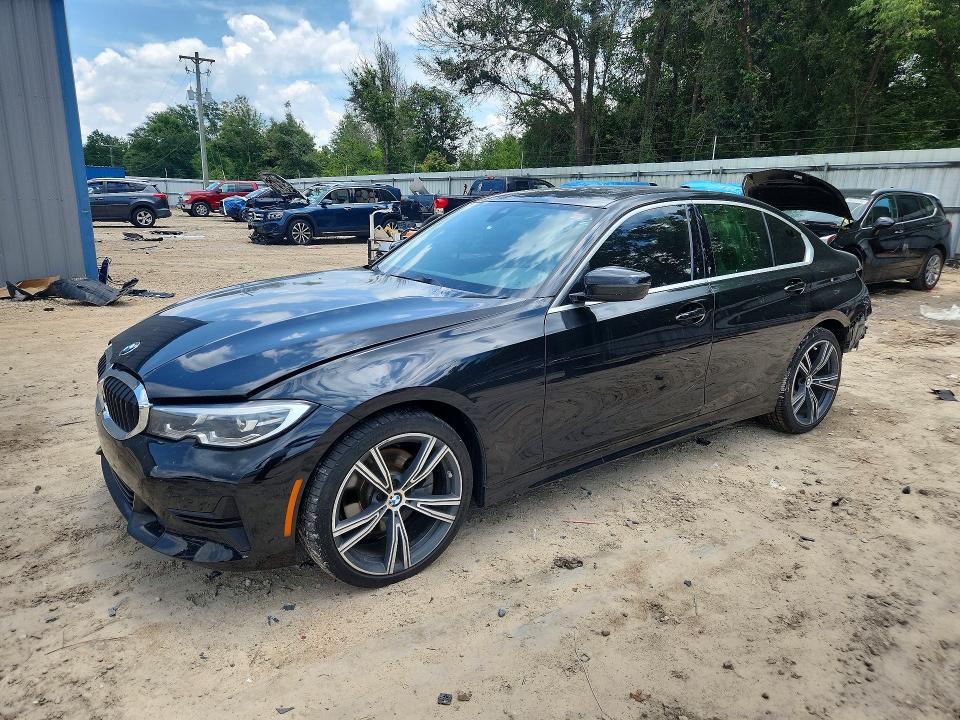 2021 BMW 3er VIN 3MW5R1J04M8B77837 — COPART salvage auction photo