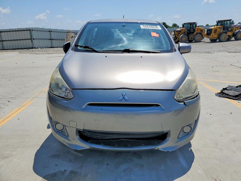 2015 Mitsubishi Mirage VIN ML32A3HJ9FH055256 COPART salvage auction — FRONT END, In - Certificate Of Title, sold $350 on 2026-07-09 (photo 5)