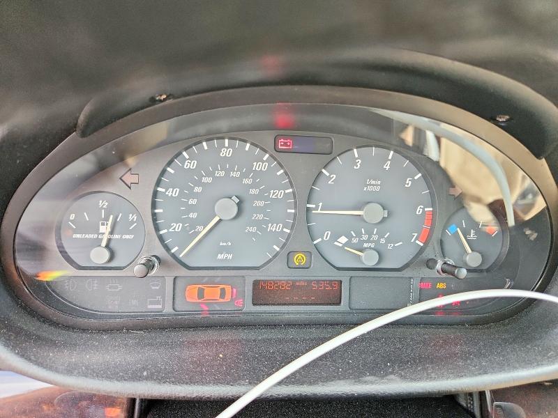 2000 BMW 3er VIN WBABR3342YEG01133 COPART salvage auction — REAR END, Tn - Salvage Certificate, sold $250 on 2026-08-05 (photo 9)