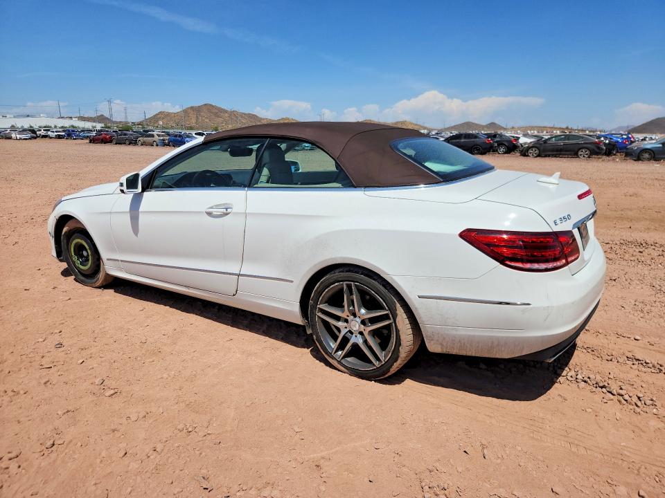 2014 Mercedes-benz E-klasse VIN WDDKK5KF4EF265029 COPART salvage auction — FRONT END, Az - Cert Of Title - Salvage, sold $2,300 on 2026-08-06 (photo 2)