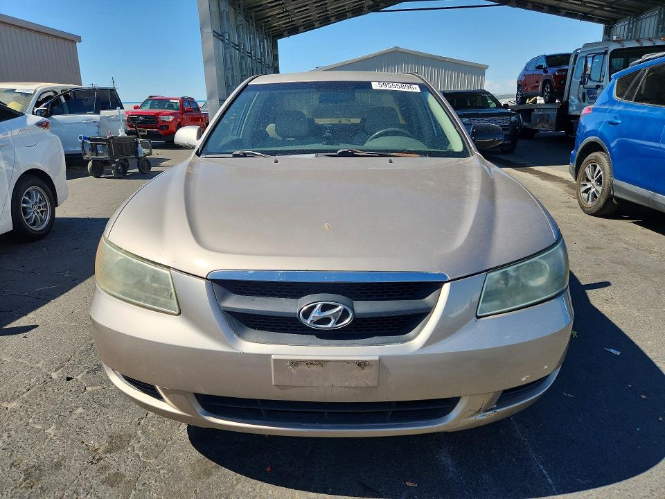 2007 Hyundai Sonata VIN 5NPET46C17H254576 COPART salvage auction — REAR END, CA - SALVAGE CERTIFICATE, sold $325 on 2026-07-23 (photo 5)