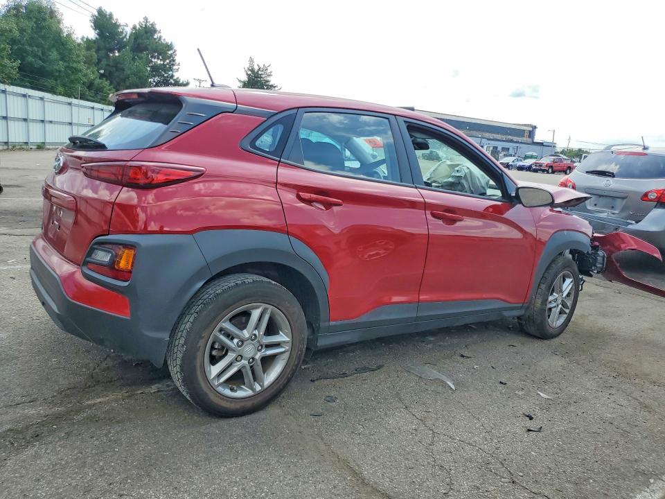 2018 Hyundai Kona VIN KM8K12AA1JU170060 COPART salvage auction — FRONT END, OH - CERT OF TITLE-SALVAGE, sold $875 on 2026-07-24 (photo 3)