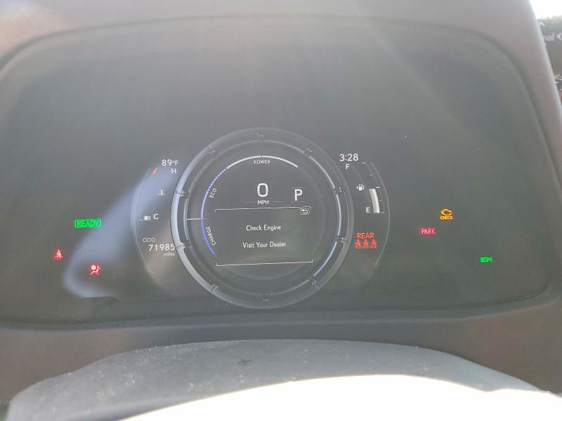 2020 Lexus Ux VIN JTHR9JBH8L2025743 COPART salvage auction — SIDE, Ny - Mv-907A Salvage Certificate, sold $12,200 on 2026-07-27 (photo 9)