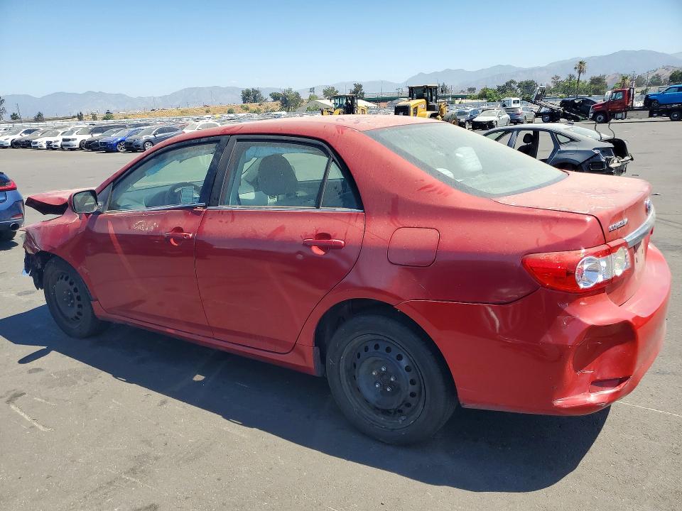 2013 Toyota Corolla VIN 5YFBU4EE1DP201426 COPART salvage auction — FRONT END, Ca - App For Dup Salvage Or Ac, sold $825 on 2026-07-20 (photo 2)