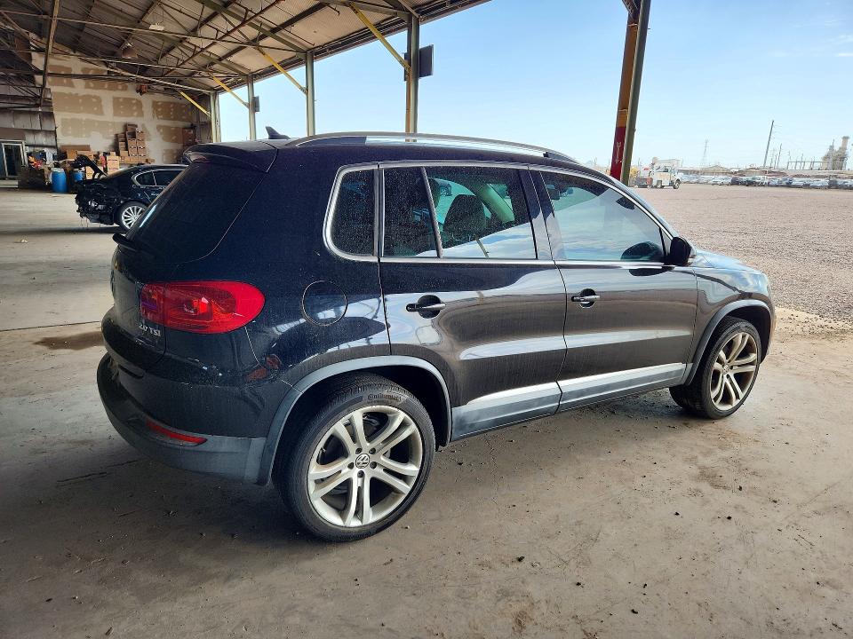 2013 Volkswagen Tiguan VIN WVGAV3AXXDW621716 COPART salvage auction — MECHANICAL, Az - Certificate Of Title, sold $175 on 2026-07-29 (photo 3)