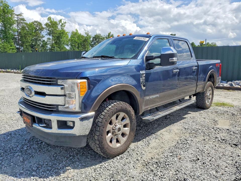 2017 Ford F-250 super duty VIN 1FT7W2BT2HEE91377 — COPART salvage auction photo