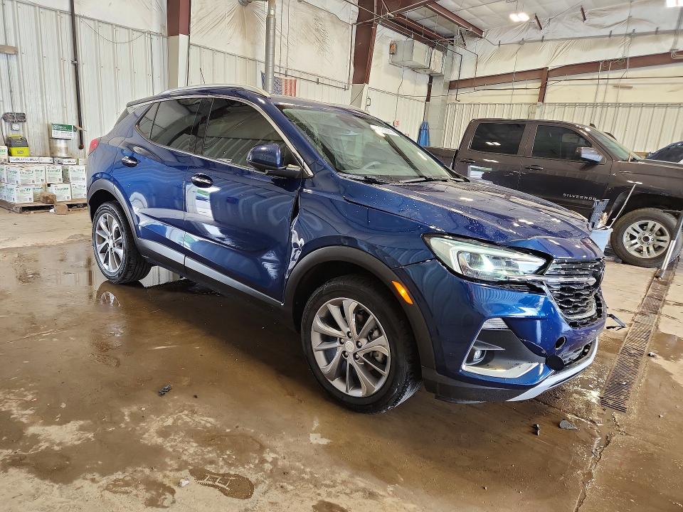 2021 Buick Encore VIN KL4MMFSL2MB040715 COPART salvage auction — FRONT END, Wi - Cert Of Title-Salvage Vehicle, sold $925 on 2026-07-20 (photo 4)