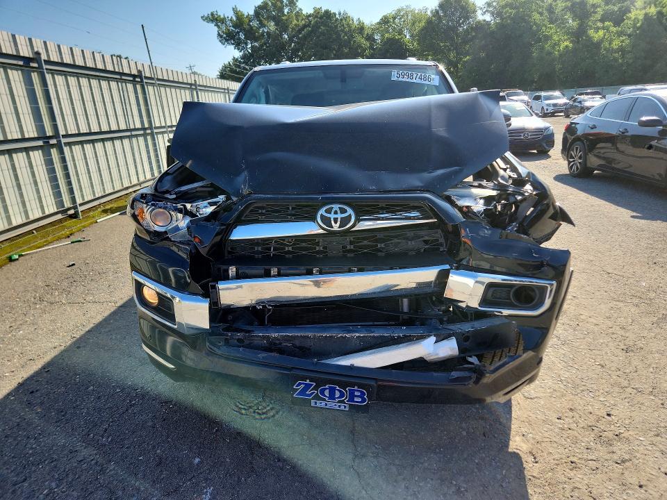 2016 Toyota 4runner VIN JTEZU5JR6G5110758 COPART salvage auction — FRONT END, LA - CERT OF TITLE-SALVAGE, sold $7,700 on 2026-07-23 (photo 5)